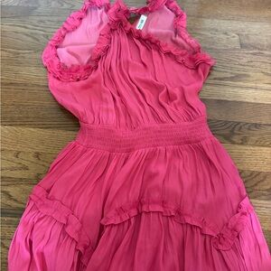DO+BE Pink Ruffled Dress